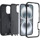 OtterBox Defender MagSafe Case for iPhone 16 Plus (6.7) - Black, Rugged Protection Otterbox
