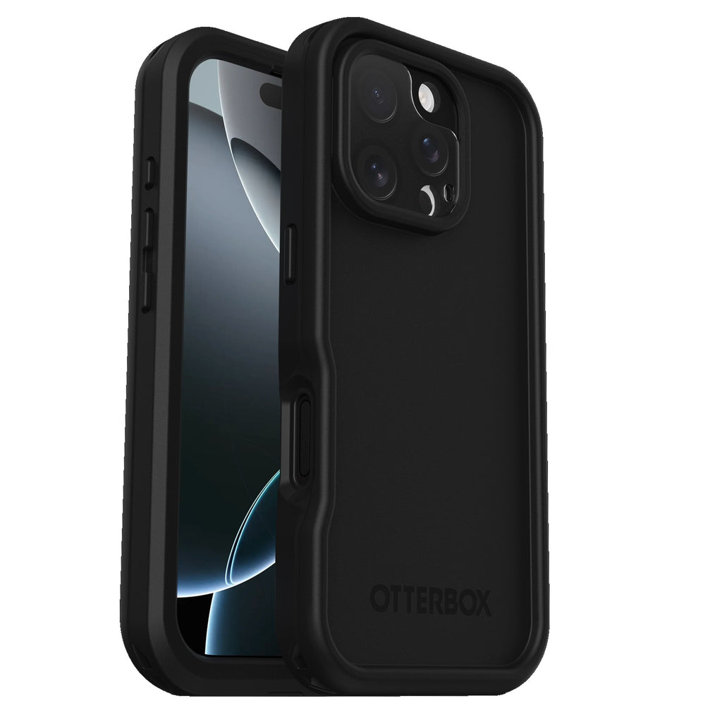OtterBox FRE MagSafe iPhone 16 Pro Case - Black | Waterproof & Drop Proof Otterbox