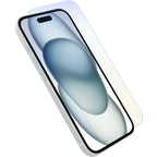 OtterBox iPhone 16 Glass Screen Protector - Anti-Blue Light & 6ft Drop 