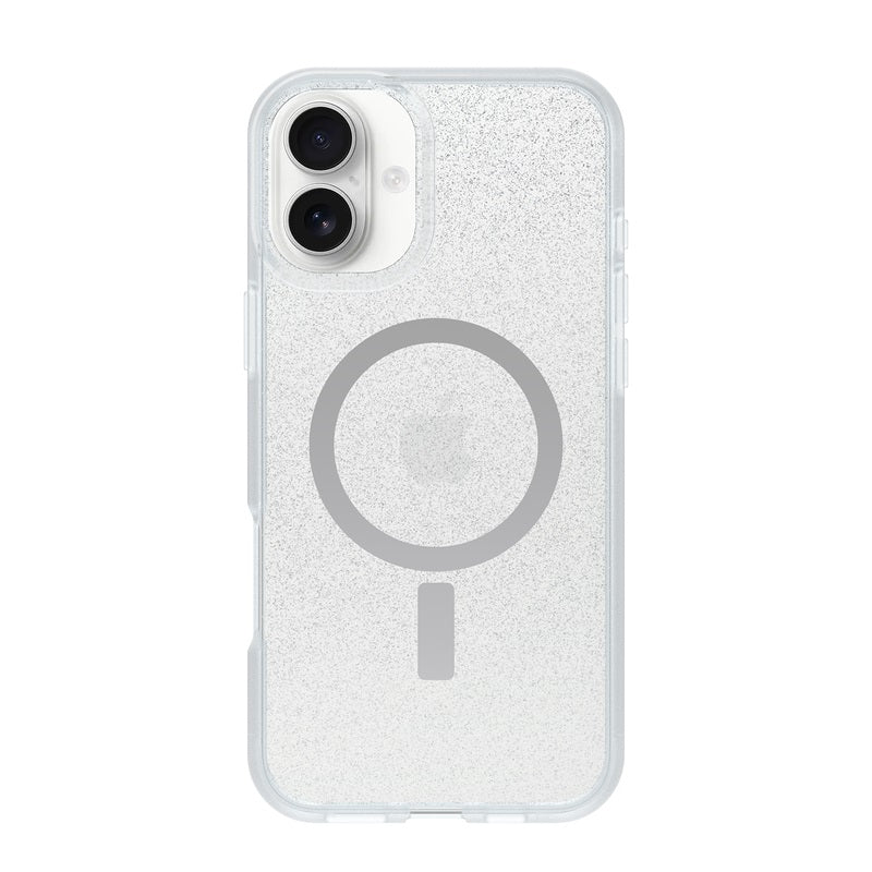 OtterBox React MagSafe iPhone 16 Plus Case - Clear Glitter Stardust Otterbox