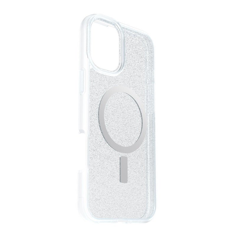 OtterBox React MagSafe iPhone 16 Plus Case - Clear Glitter Stardust Otterbox