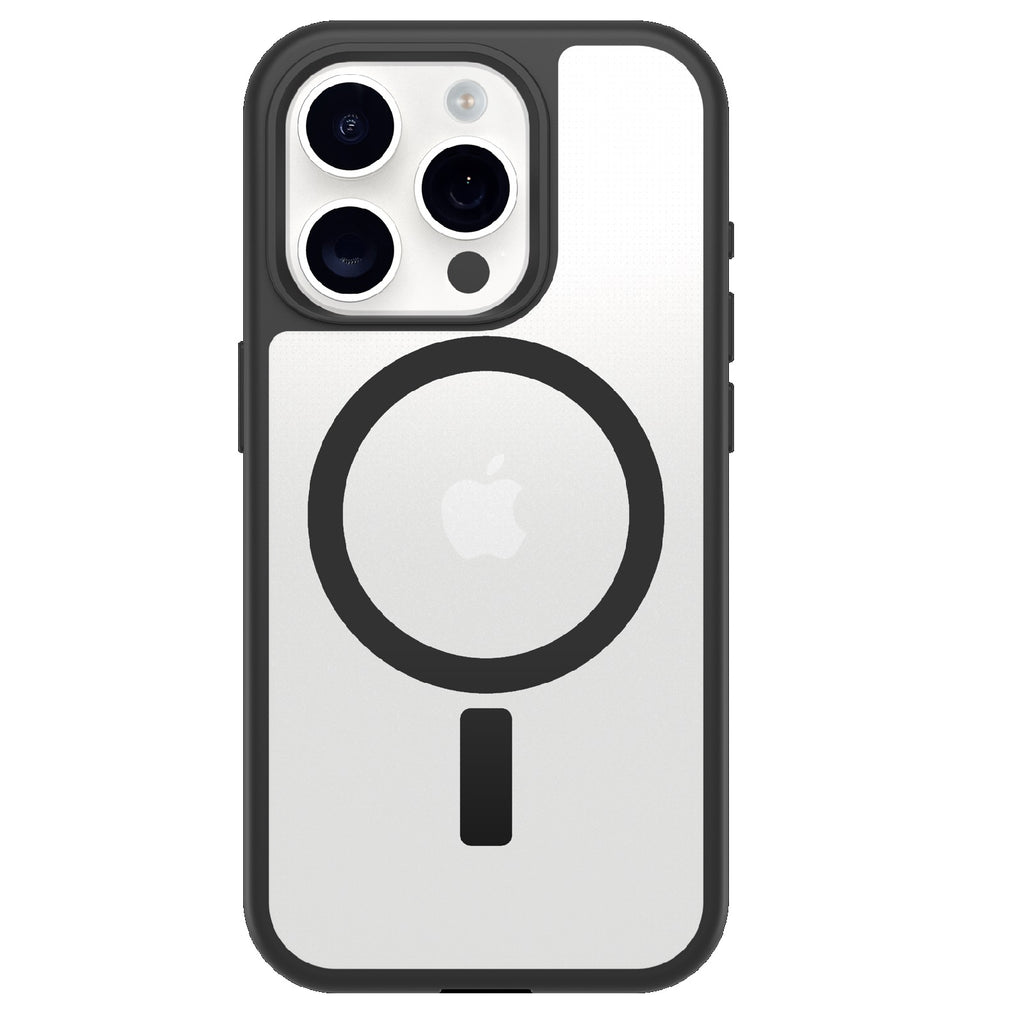 OtterBox React MagSafe iPhone 16 Pro Case - Clear/Black Durable Protection Otterbox