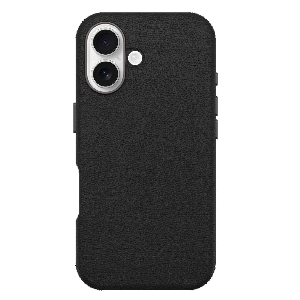 OtterBox Symmetry Cactus Leather MagSafe Case for iPhone 16 Plus Black Otterbox