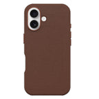 OtterBox Symmetry MagSafe iPhone 16 Plus Case - Brown Cactus Leather Otterbox