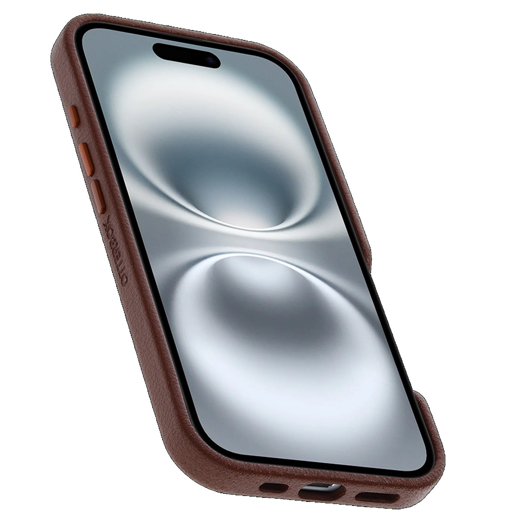 OtterBox Symmetry MagSafe iPhone 16 Plus Case - Brown Cactus Leather Otterbox