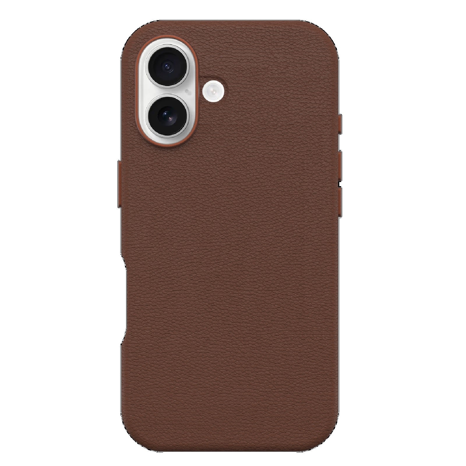 OtterBox Symmetry MagSafe iPhone 16 Cactus Leather Case Brown Otterbox