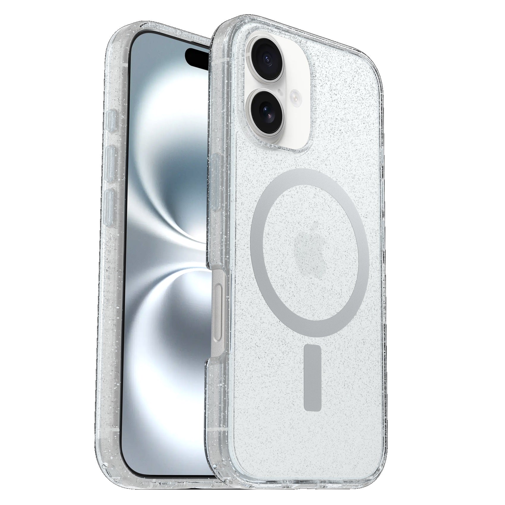 OtterBox Symmetry Clear MagSafe iPhone 16 Case - Stardust 