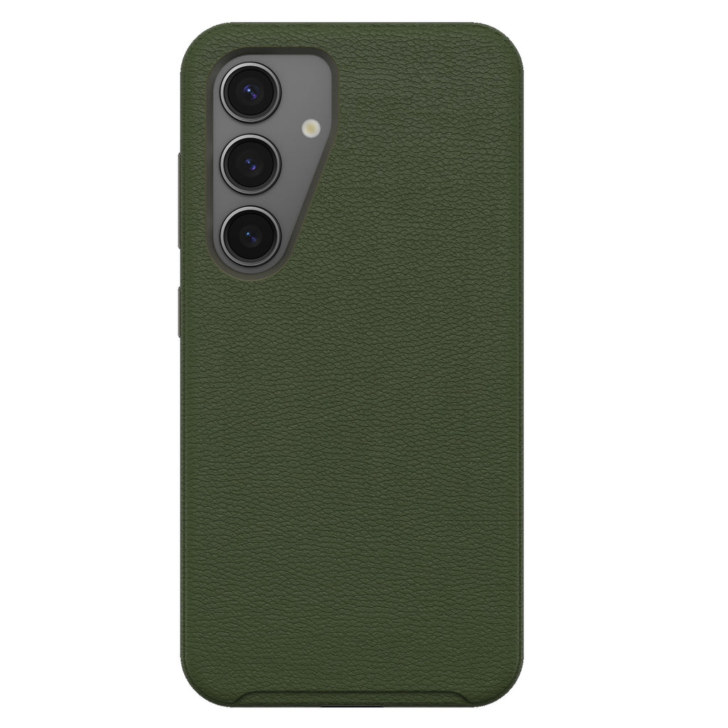 OtterBox Symmetry Cactus Leather Samsung Galaxy S25 Case - Green Otterbox