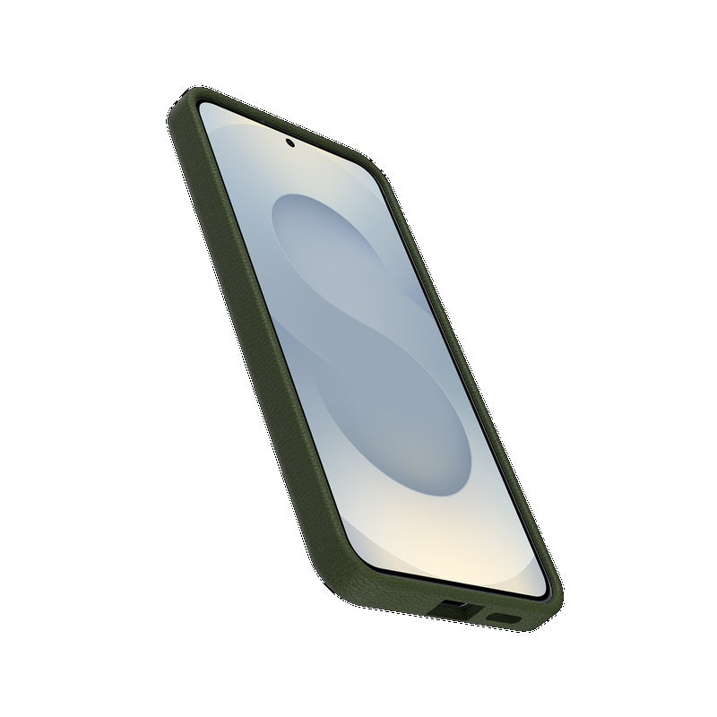 OtterBox Symmetry Cactus Leather Samsung Galaxy S25 Case - Green Otterbox