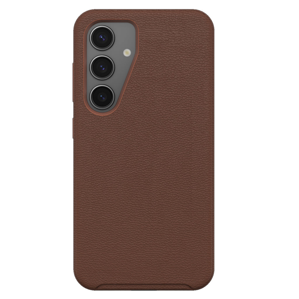 OtterBox Symmetry Samsung Galaxy S25+ Case - Cactus Leather Rich Adobe Otterbox