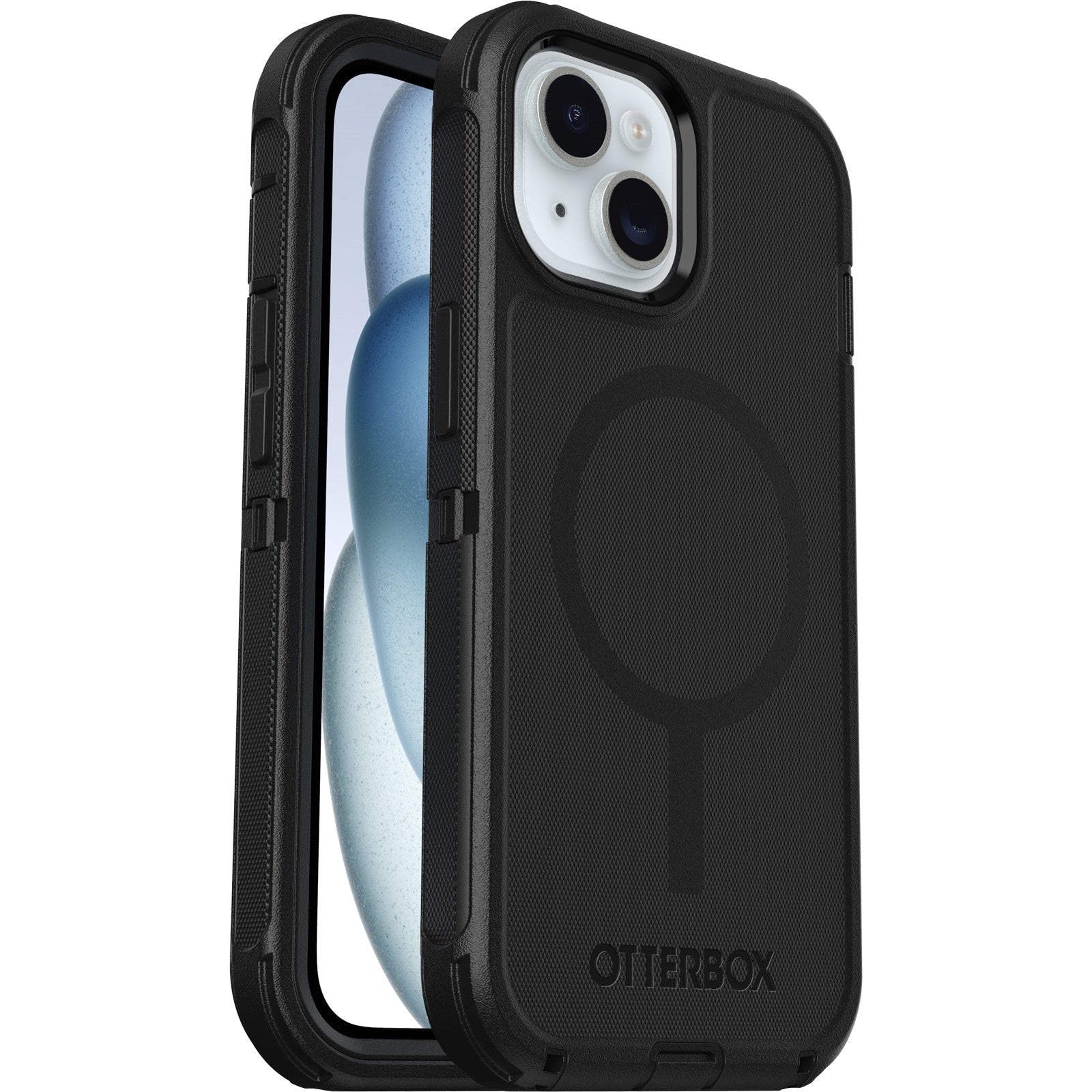 OtterBox Defender MagSafe Case - iPhone 16e/15/14/13 (6.1) - Black Otterbox
