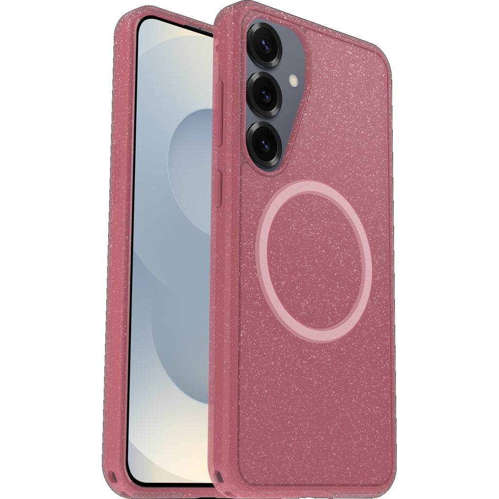 OtterBox Symmetry Clear Magnetic Protective Case for Galaxy S25+ Pink Otterbox