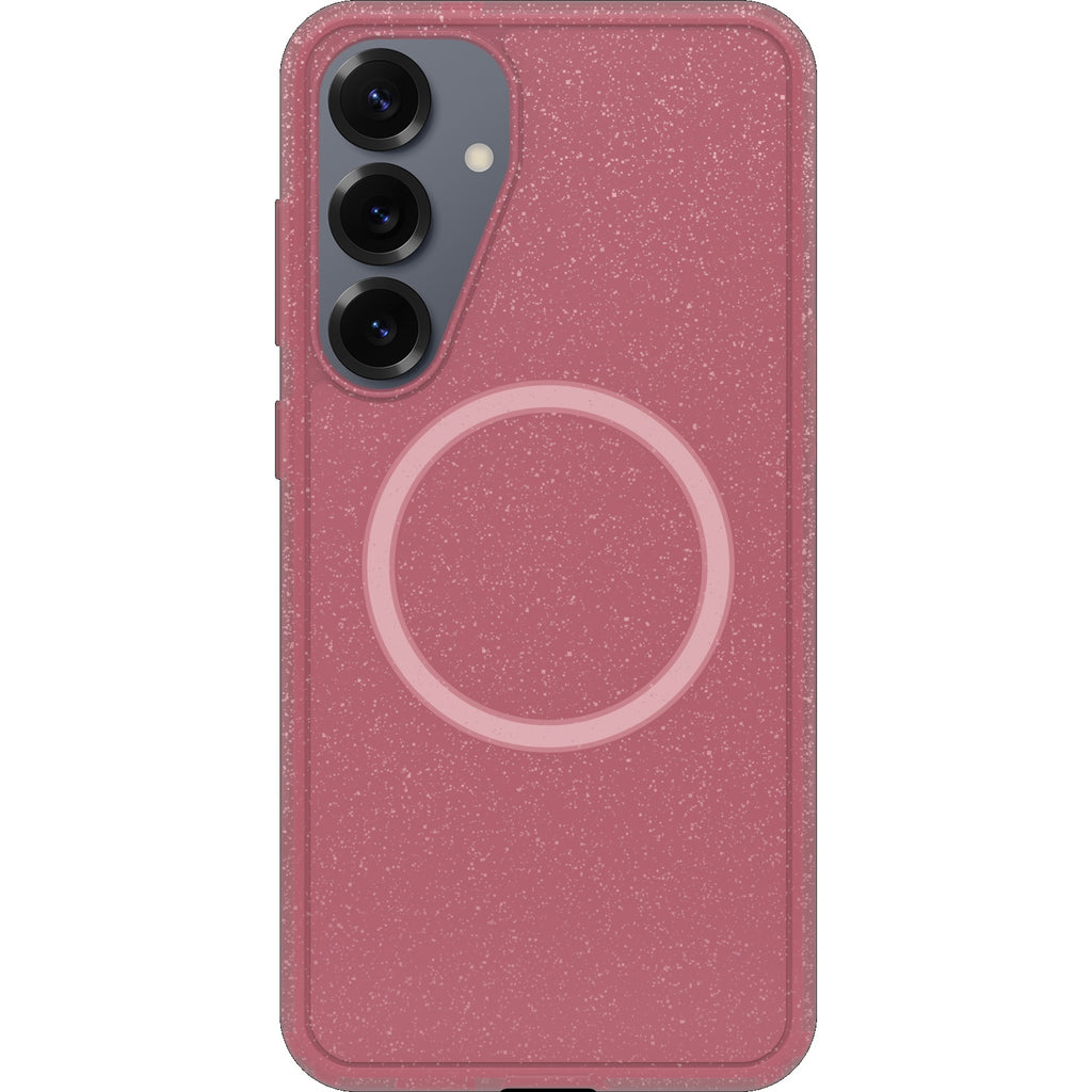OtterBox Symmetry Clear Magnetic Protective Case for Galaxy S25+ Pink Otterbox