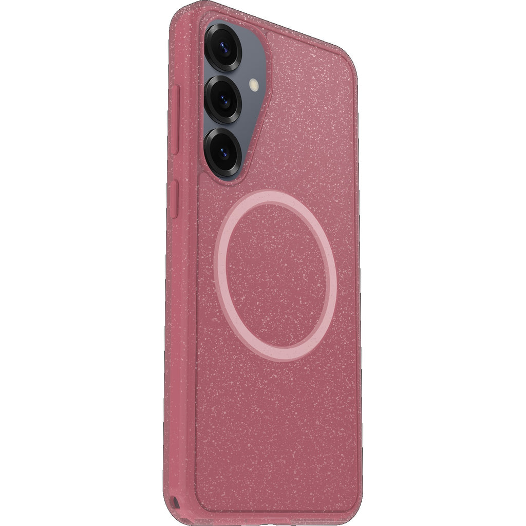OtterBox Symmetry Clear Magnetic Protective Case for Galaxy S25+ Pink Otterbox