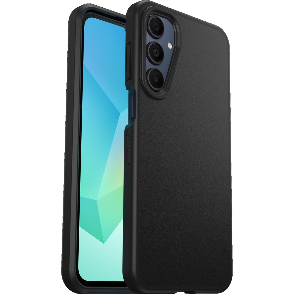 OtterBox React Case for Samsung Galaxy A16 5G/4G - Black, Drop Protected