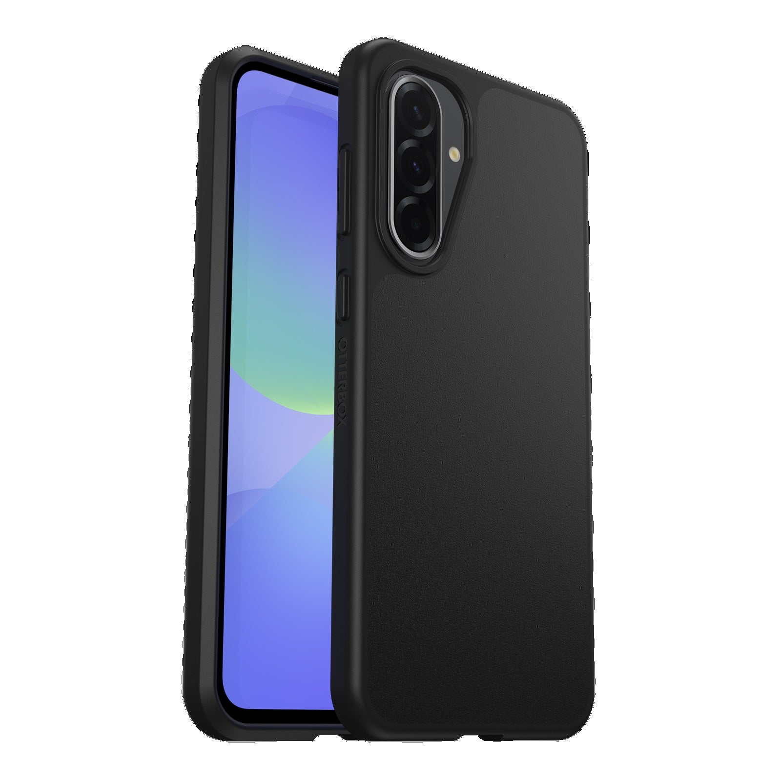 OtterBox React Samsung A36 5G Case - Black, Antimicrobial Protection Otterbox