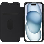 OtterBox React Folio MagSafe Case for iPhone 16e/15/14/13 (6.1) - Black Crystal Otterbox