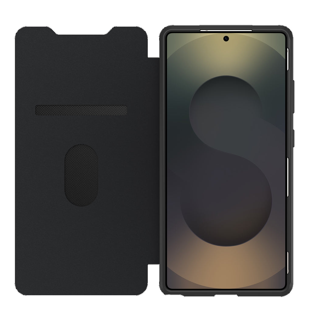OtterBox React Folio Samsung S25 Ultra Case - Black Crystal Otterbox