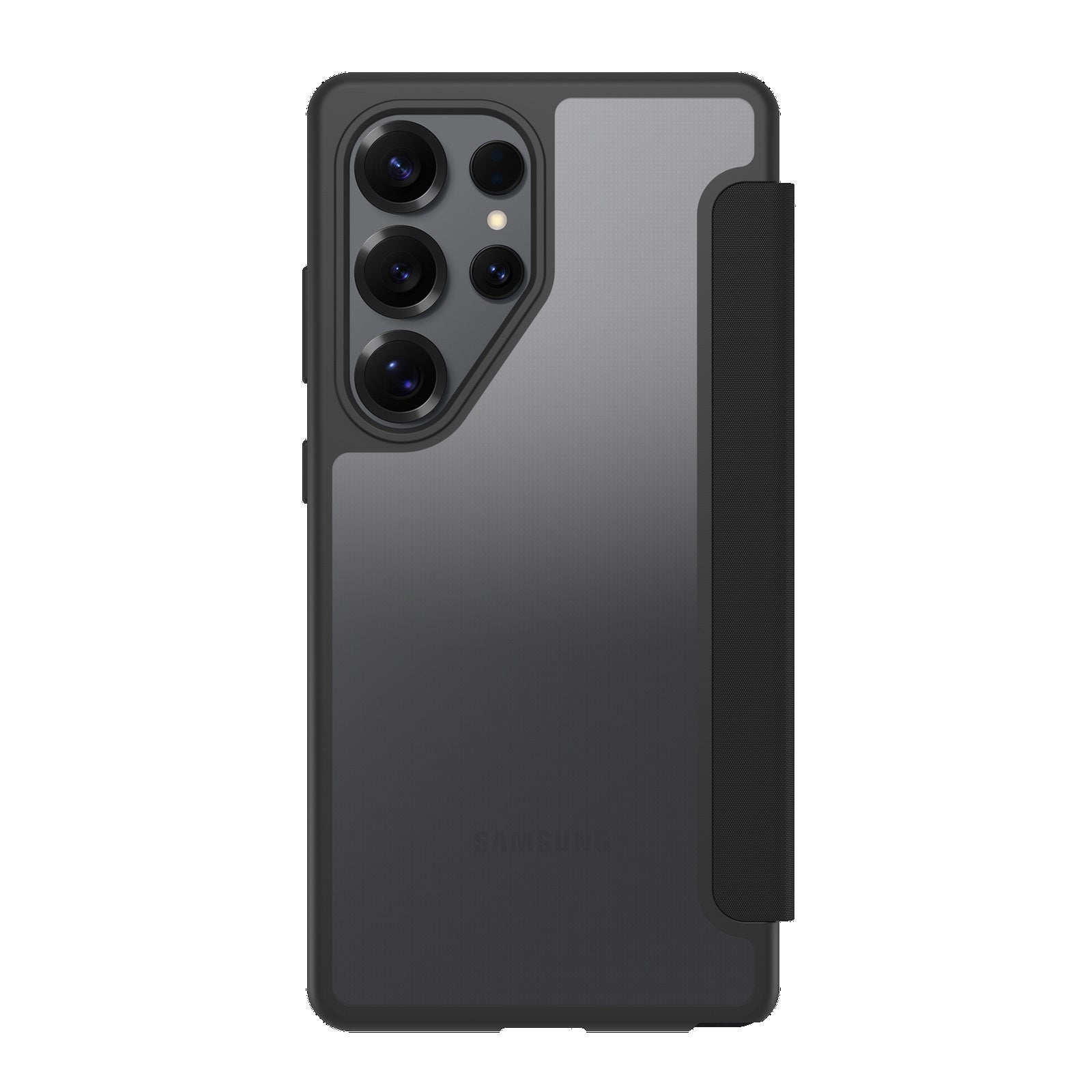 OtterBox React Folio Samsung S25 Ultra Case - Black Crystal Otterbox