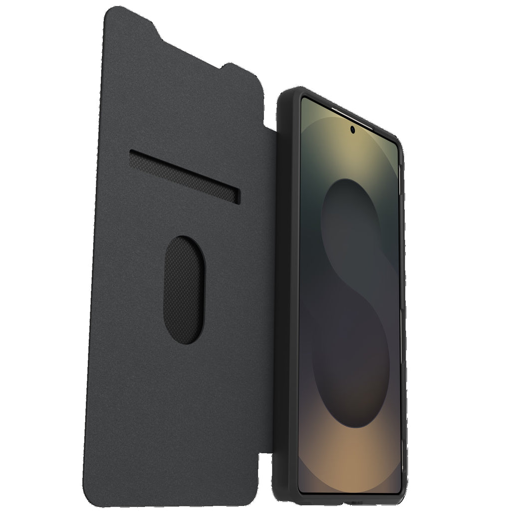 OtterBox React Folio Samsung S25 Ultra Case - Black Crystal Otterbox