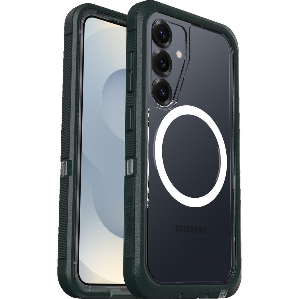OtterBox Defender XT Clear Magnetic Samsung S25 5G Case - Sagebrush Green Otterbox