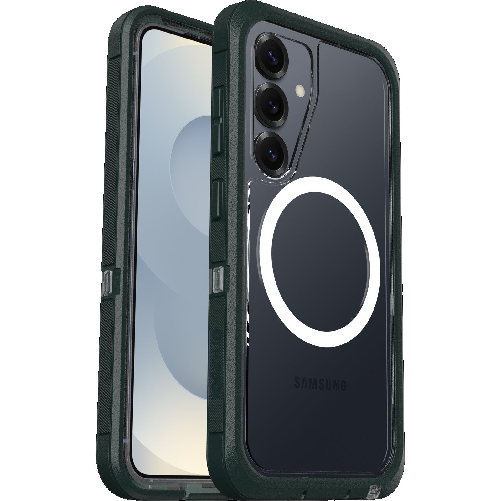 OtterBox Defender XT Clear Magnetic Samsung S25 5G Case - Sagebrush Green Otterbox