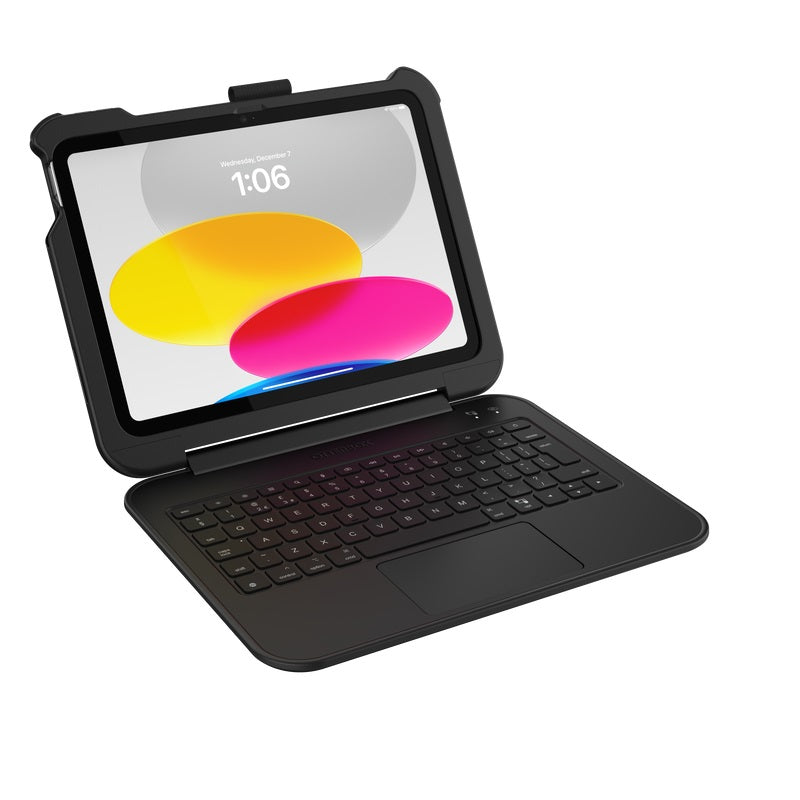 OtterBox Achiever 360 Keyboard Case for iPad 10th & 11th Gen (Black) - 7-Yr Warranty Otterbox