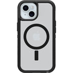 OtterBox Defender XT Clear MagSafe iPhone 16e/15/14/13 Case (Clear/Black) Otterbox