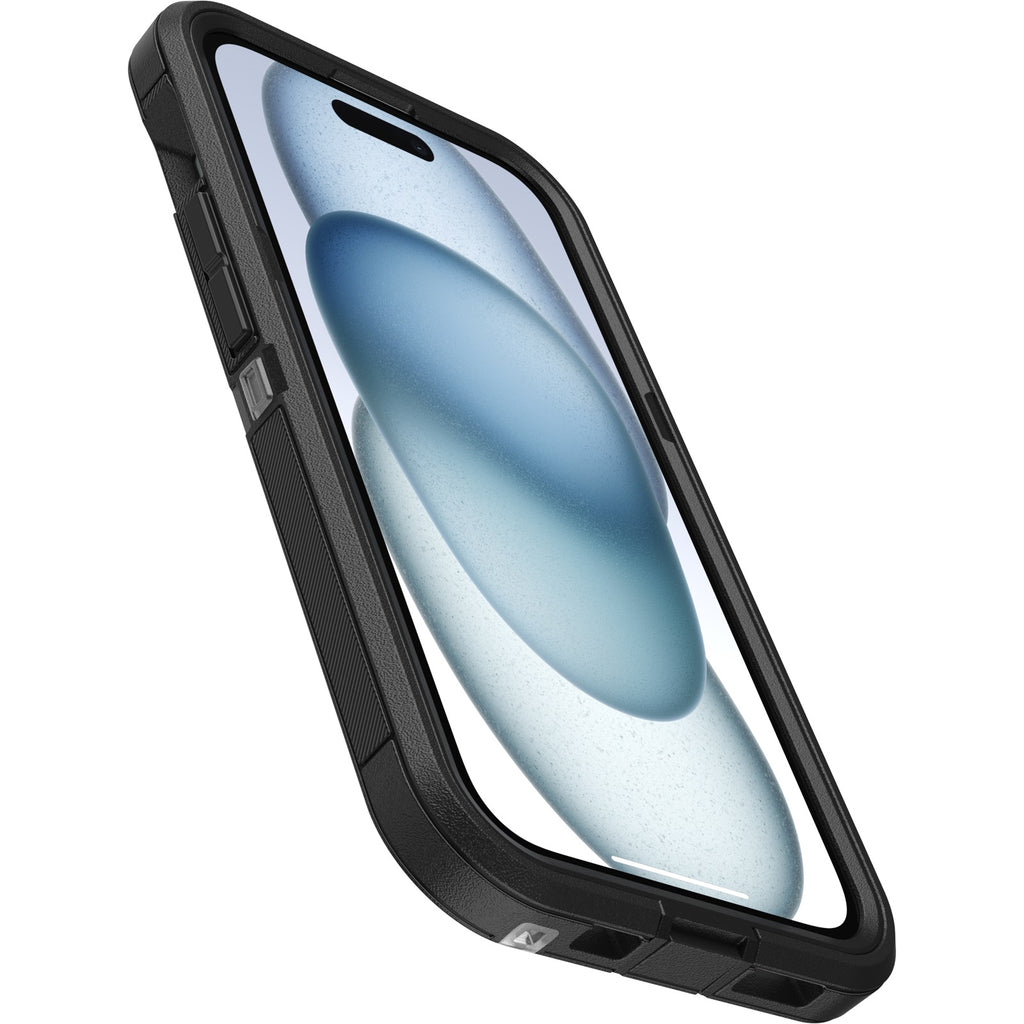 OtterBox Defender XT Clear MagSafe iPhone 16e/15/14/13 Case (Clear/Black) Otterbox