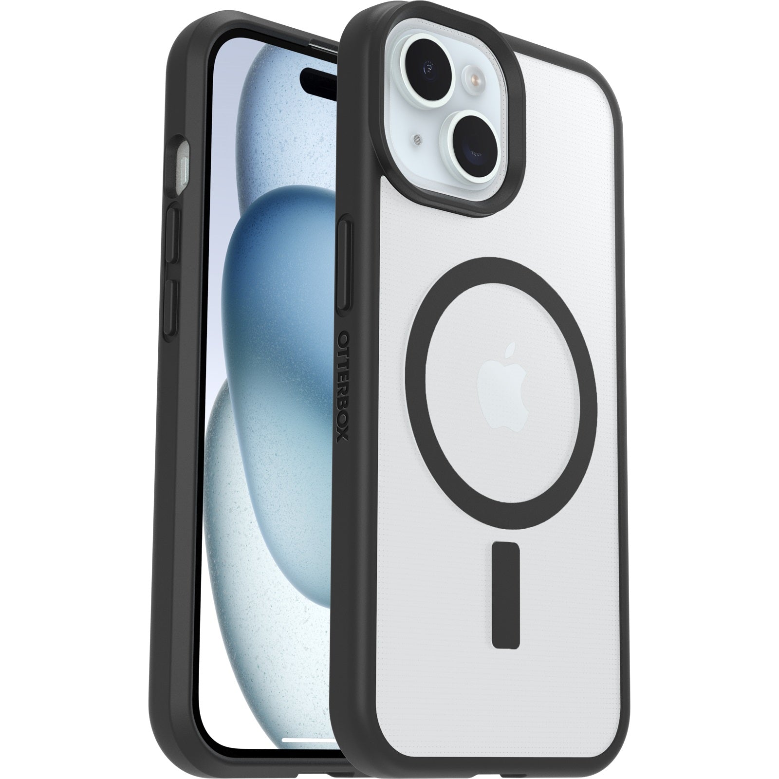 OtterBox React MagSafe iPhone 13/14/15/16e Case – Clear Black Otterbox