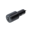 OtterBox 100W Dual USB-C Fast Car Charger - Black Otterbox