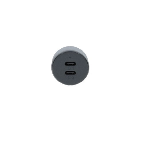 OtterBox 100W Dual USB-C Fast Car Charger - Black Otterbox