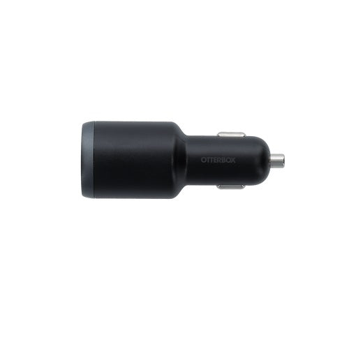 OtterBox 100W Dual USB-C Fast Car Charger - Black Otterbox