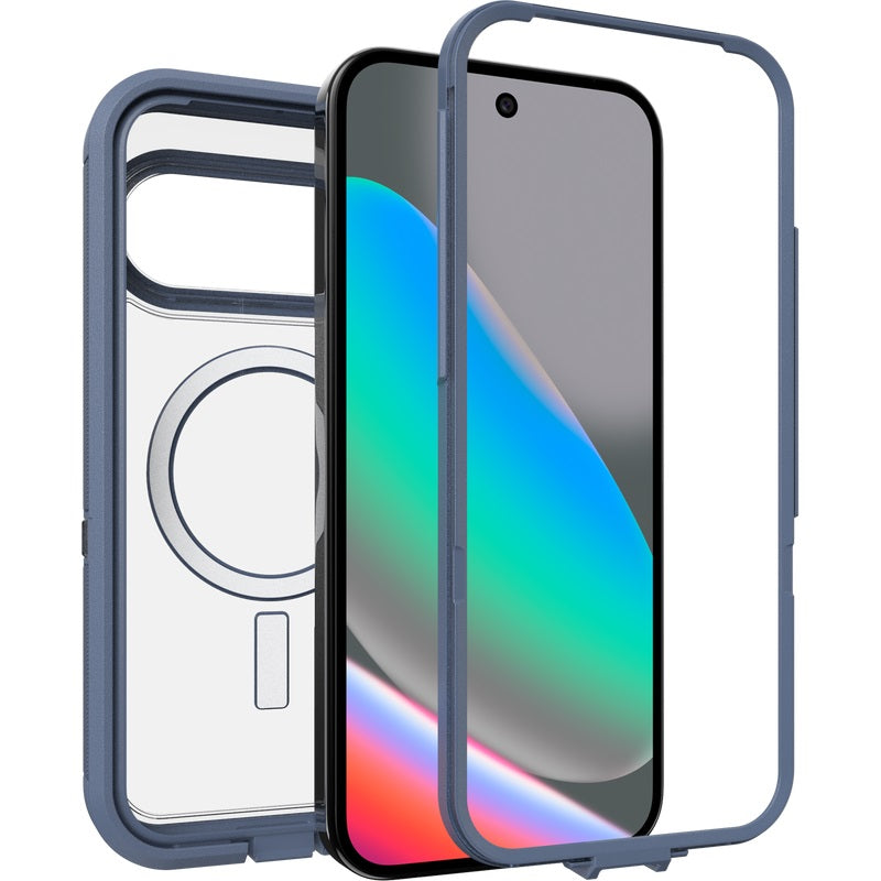 OtterBox Defender Pro XT Clear Magnetic Case for Pixel 10/10 Pro - Blue Otterbox