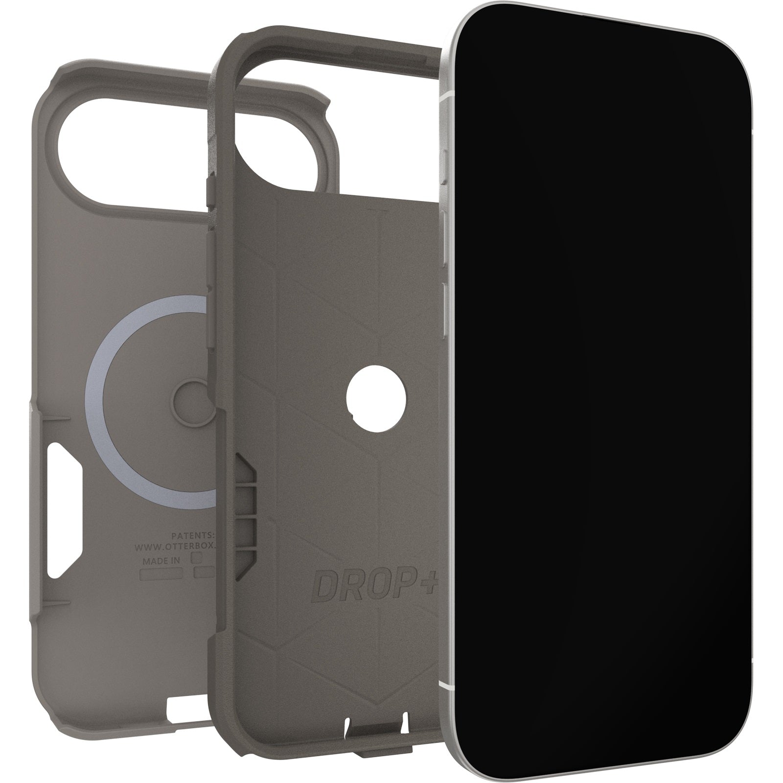 OtterBox Commuter Case for Apple iPhone Air (6.5) - Grey/Beige Otterbox