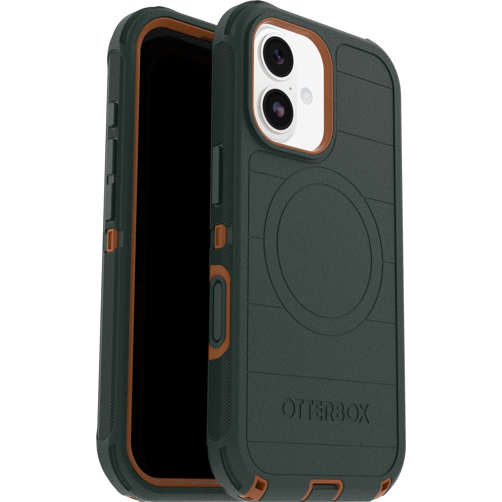 OtterBox Defender Pro MagSafe iPhone 17 Case - Green Intrigue Otterbox