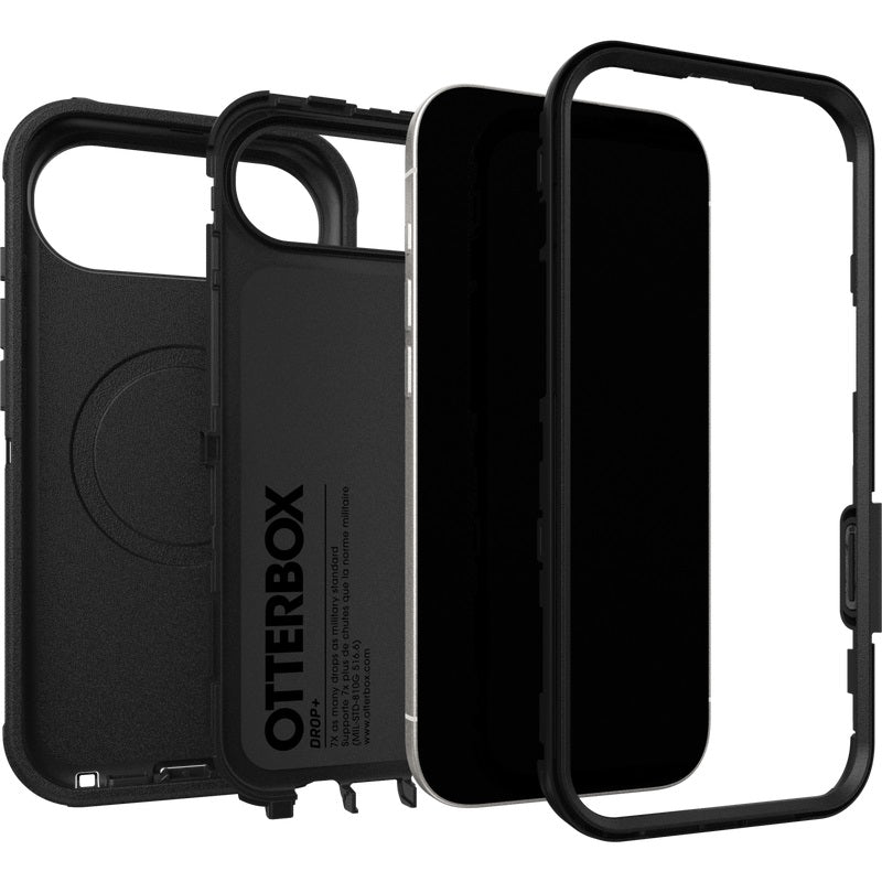 OtterBox Defender Pro MagSafe iPhone Air (6.5) Protective Case - Black Otterbox