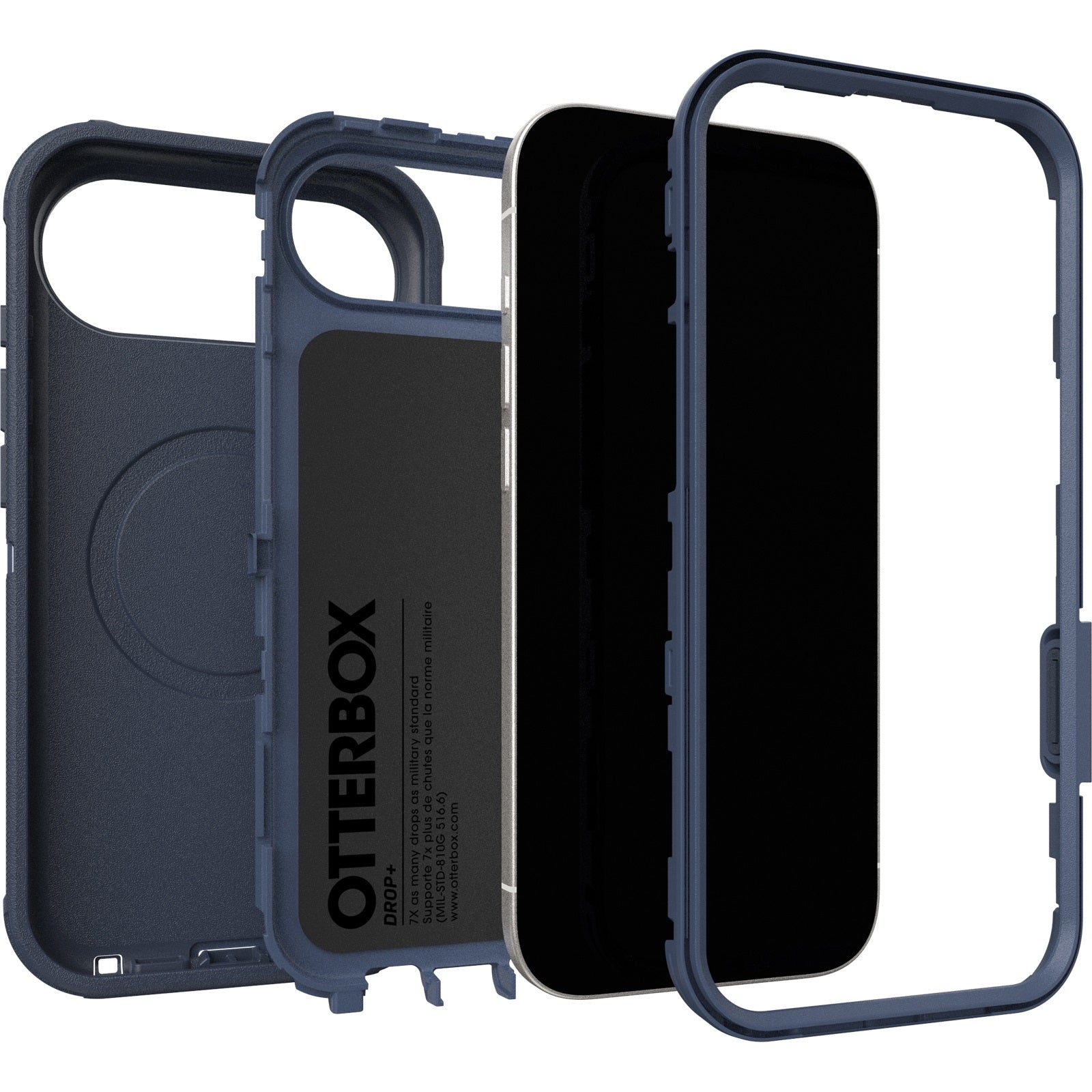 OtterBox Defender Pro MagSafe iPhone Air 6.5 Blue Protective Case Otterbox