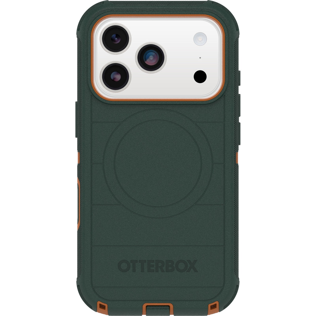 OtterBox Defender Pro MagSafe iPhone 17 Pro Case - Green Intrigue Otterbox