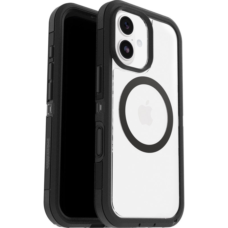 OtterBox Defender XT Pro MagSafe iPhone 17 Case - Clear/Black Otterbox