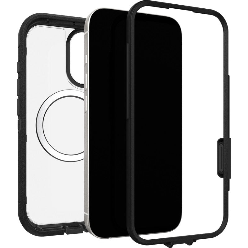 OtterBox Defender XT Pro MagSafe iPhone 17 Case - Clear/Black Otterbox