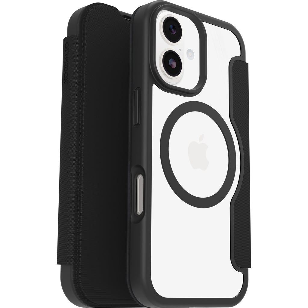 OtterBox React Folio MagSafe iPhone 17 (6.3) Case - Clear/Black Otterbox