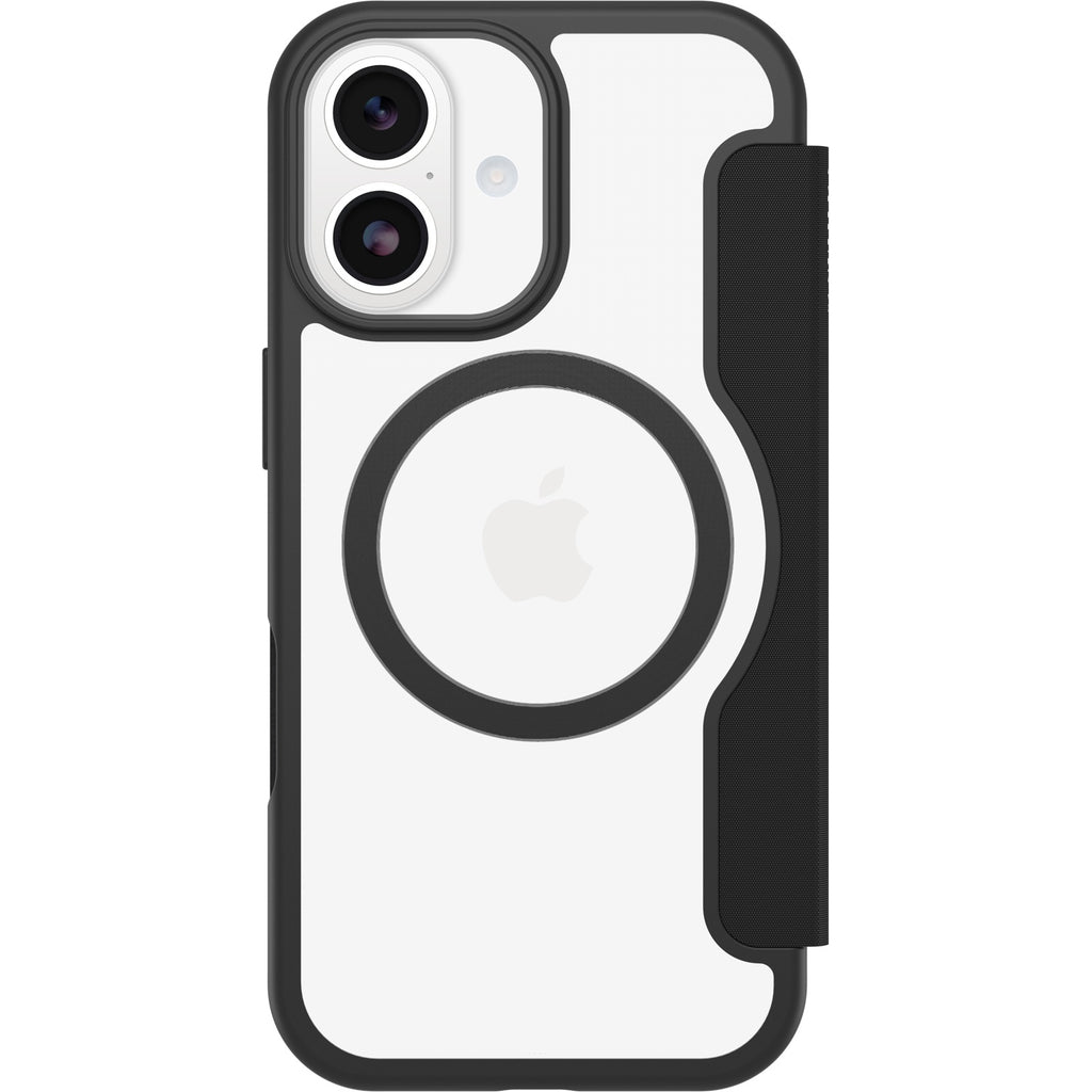 OtterBox React Folio MagSafe iPhone 17 (6.3) Case - Clear/Black Otterbox