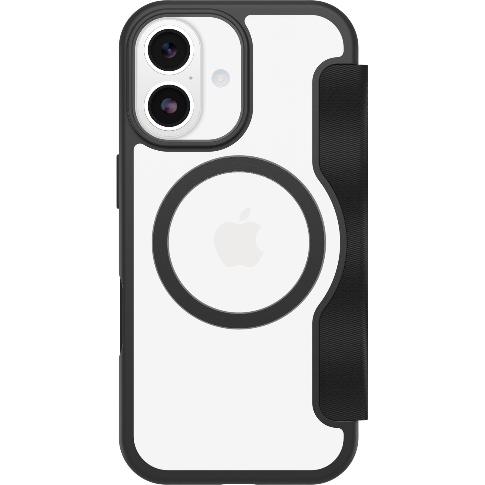 OtterBox React Folio MagSafe iPhone 17 (6.3) Case - Clear/Black Otterbox