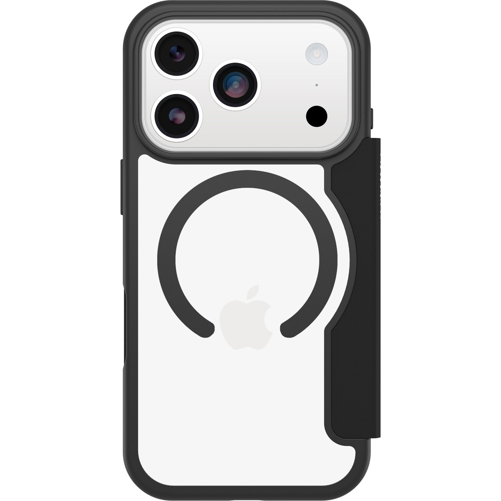 OtterBox React Folio MagSafe Protective Case for iPhone 17 Pro Max Clear/Black Otterbox