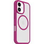 OtterBox React MagSafe iPhone 17 Case - Rose Crystal Pink/Clear Otterbox
