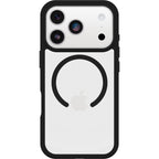 OtterBox React MagSafe iPhone 17 Pro Case - Black Crystal Clear Otterbox