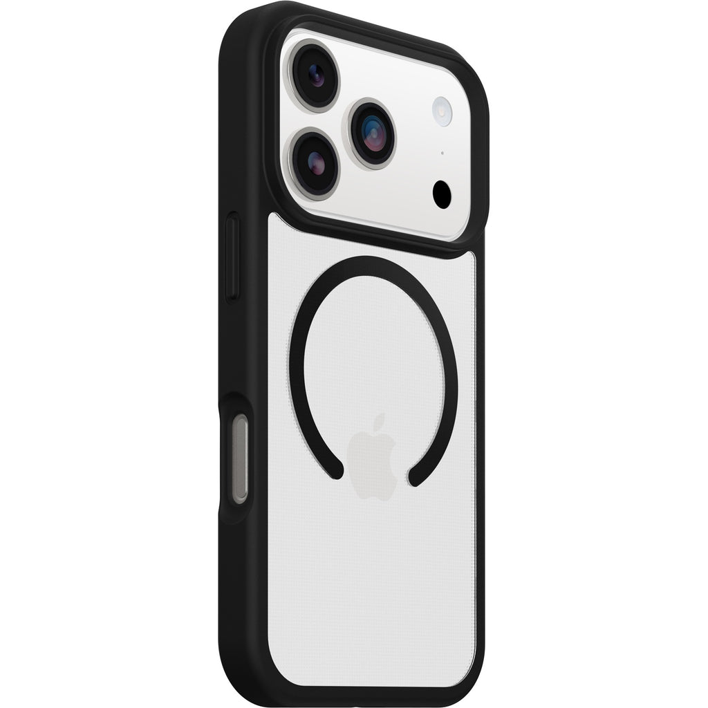 OtterBox React MagSafe iPhone 17 Pro Case - Black Crystal Clear Otterbox