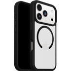 OtterBox React MagSafe iPhone 17 Pro Max Case - Clear/Black, Drop Protection Otterbox