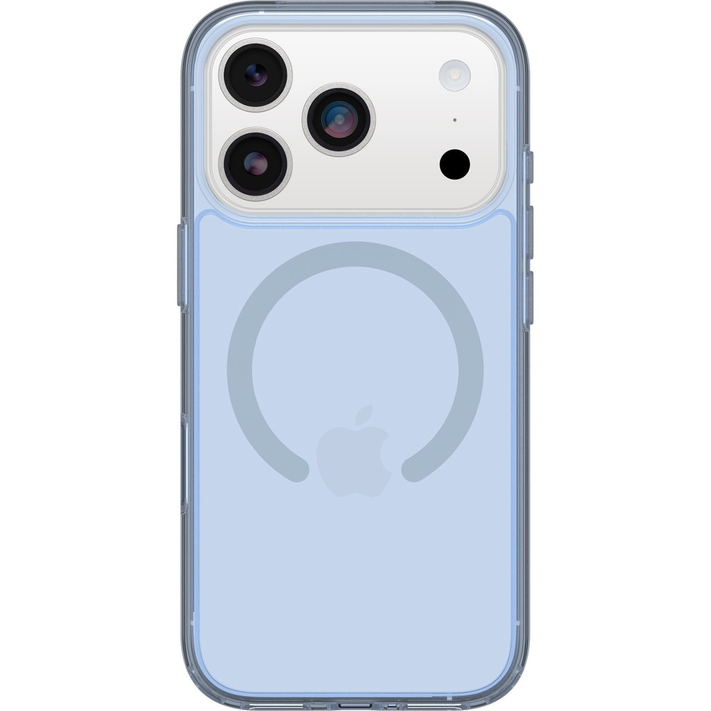 OtterBox Symmetry MagSafe Clear Case for iPhone 17 Pro Blue Bliss Otterbox